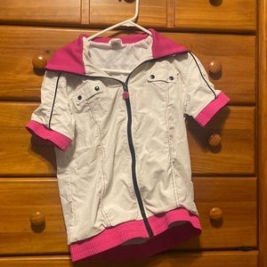 Zumba Vintage Instructor Jacket L Gently Used RARE from a clean nonsmoker home